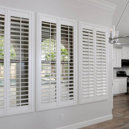 wooden shutter blinds